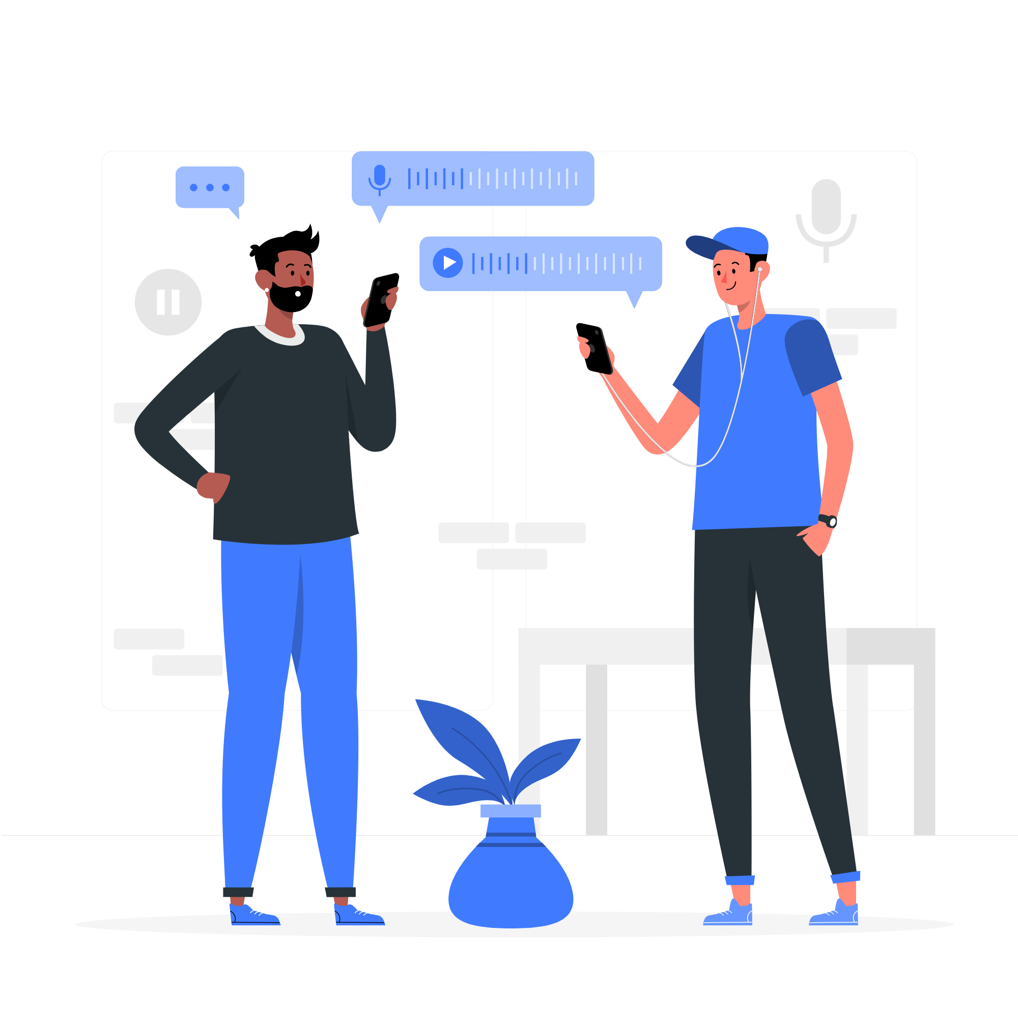 Contact illustration